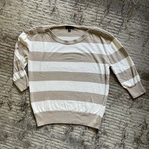 Banana republic striped sweater